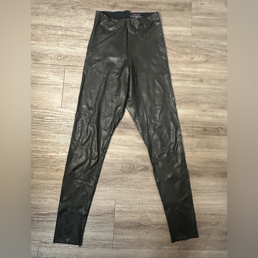 Commando Control Faux Leather Perfect Control Leg… - image 1